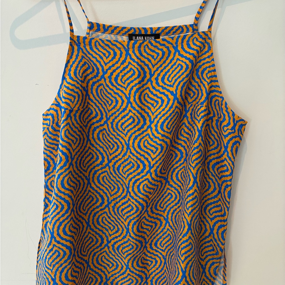 Ilana Kohn, Small, 100% silk, "Clara Tank" NWOT